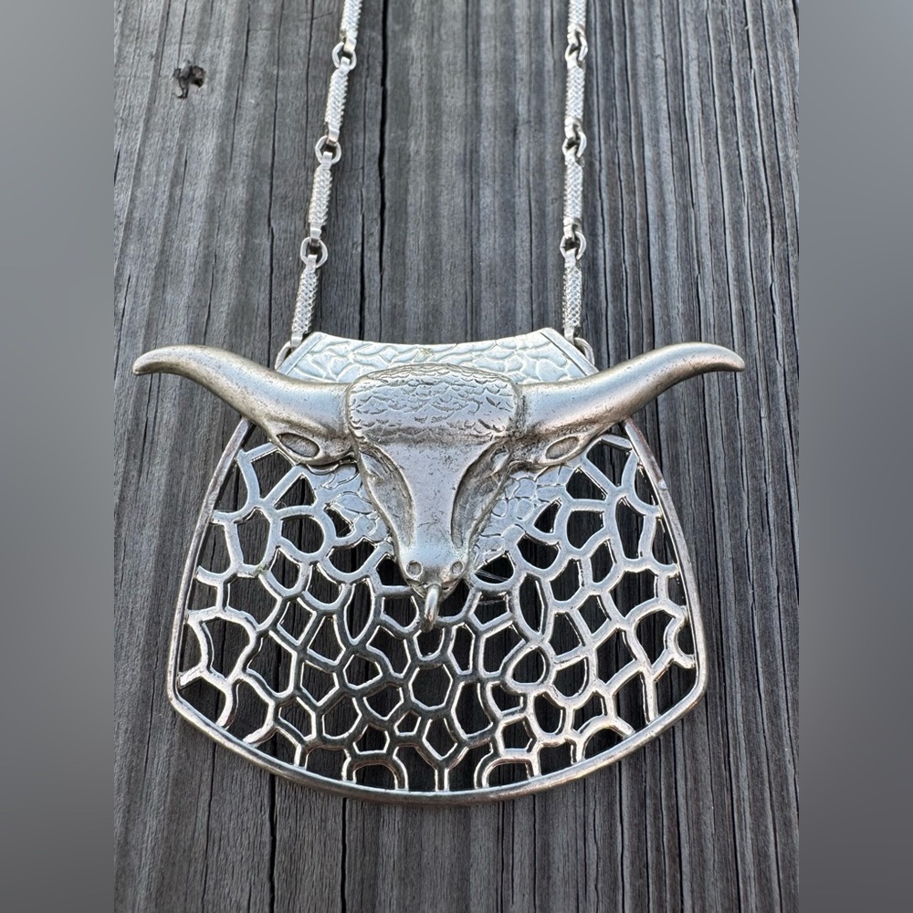 Handmade Taurus Charm Necklace - Picture 6 of 9